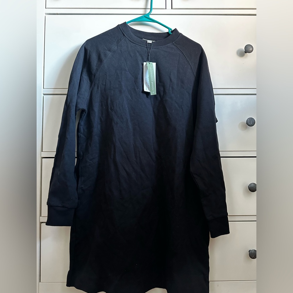 Frank and oak sweatshirt dress size M NWT